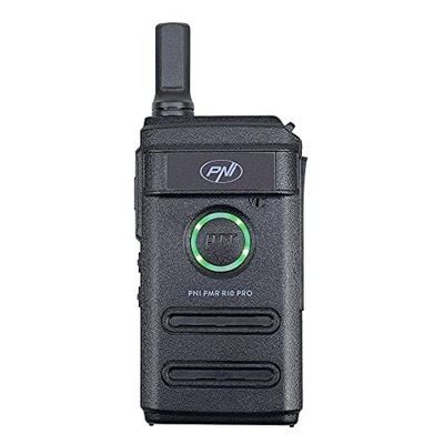 PNI Radio Portatile PMR R10 PRO, 446 MHz, 0,5 W, Monitor, scansione, Codici CTCSS DCS