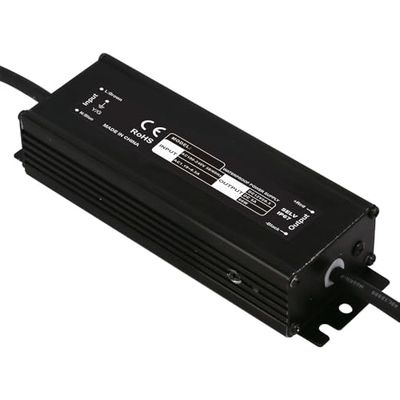 Brightium Source d'alimentation LED étanche IP67 150 W 24 V/6,25 A, idéale pour l'éclairage extérieur et les projets électroniques.