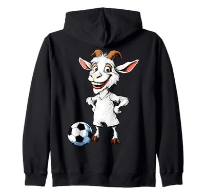 Goats Football/Football Goat Zip Hoodie