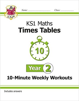 KS1 Year 2 Maths Times Tables 10-Minute Weekly Workouts