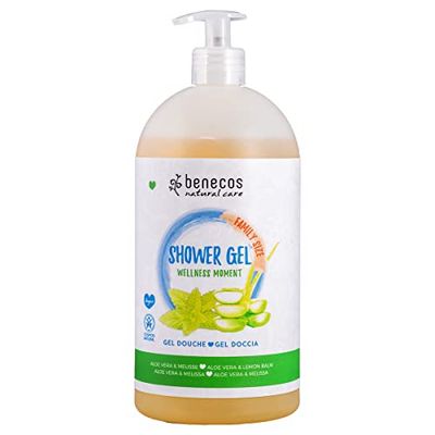 Benecos - natural beauty 95967 - gel doccia - momento benessere, 950 ml