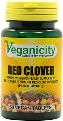 Veganicity Red Clover : Women's Health Plant Supplement : 30 Tablets