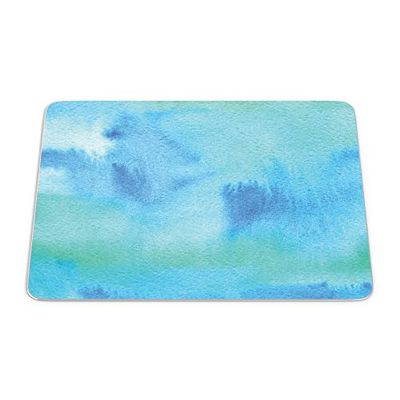 Bonamaison, Rechthoek digitaal bedrukte muismat, antislip onderkant, voor kantoor en thuis, afmetingen: 22x18 cm