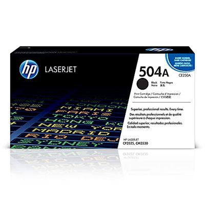 HP 504A Toner Cartridge Zwart, Standaard Capaciteit (CE250A) origineel van HP