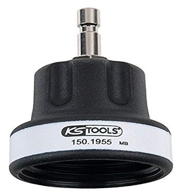 KS Tools 150.1955 Adaptador para sistemas de refrigeración M46 x 3,0, Blanco