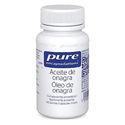 PURE ENCAPSULATIONS Aceite Onagra | Rico en Omega-6 GLA |Apoya el Bienestar de la Mujer | 60 Cápsulas Vegetales