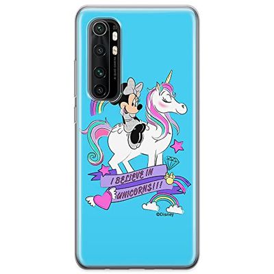 ERT GROUP etui na telefon Xiaomi MI NOTE 10 Lite, case oryginalny i oficjalnie licencjonowany przez Disney, wzór Minnie 035, optymalnie dopasowane, plecki z TPU
