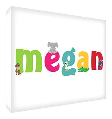 Feel Good Art Canvas foto voor kinderkamer, motief Lhv-Megan, 20 x 30 x 4 cm
