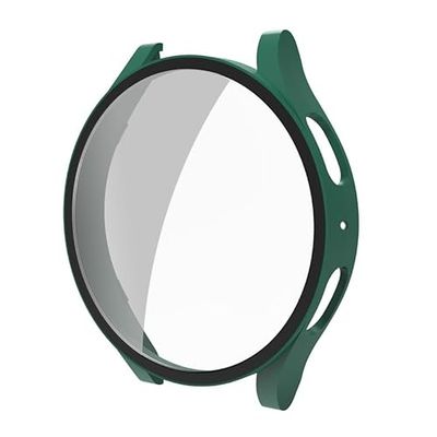 System-S Funda protectora de PC para Samsung Galaxy Watch 5 4 (44 mm), color verde, verde, Eine Grösse