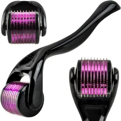 PARENCE.- Derma Roller 0.3mm - Masajeador de Barba y Cabello - Derma Roller Face