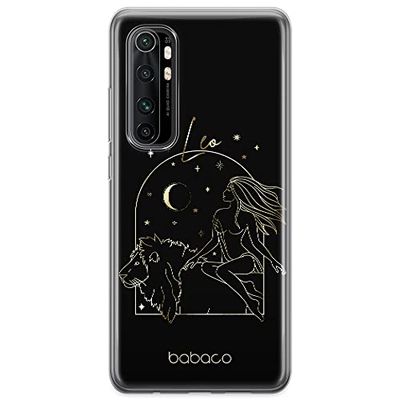 ERT GROUP mobiltelefonfodral för Xiaomi MI NOTE 10 Lite originalt och officiellt licensierat Babaco mönster Zodiac Woman 005 anpassad till formen på mobiltelefonen, fodral tillverkad av TPU-plast