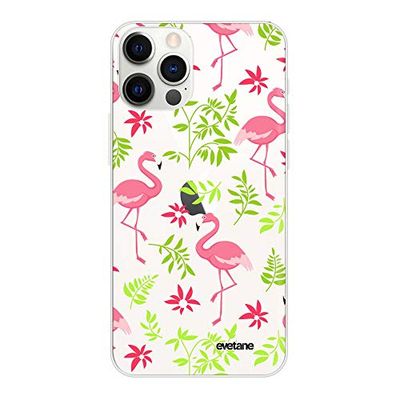 Etui ochronne do iPhone 12/12 Pro, flamingi