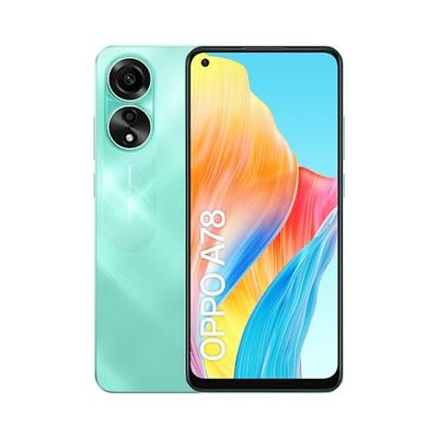 OPPO A78 5 g Aqua Green / 8+128 GB / 6,56 inch 90 Hz Hd+