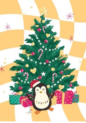 Winter Whispers: A Festive Ruled Notebook for All Your Holiday Thought
