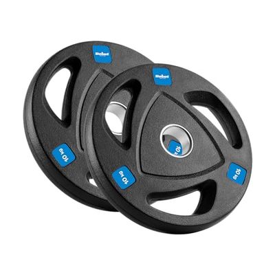 Rebel Set di carichi in ghisa gommata 2x10kg Foro Olimpico 51 mm RBA-2110