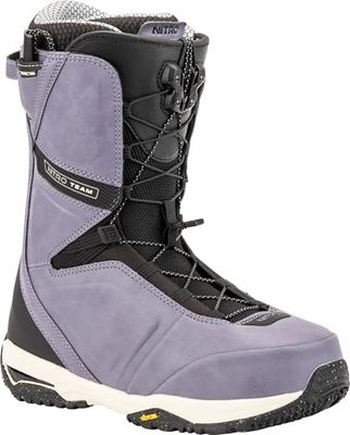 Nitro Team TLS Bottes de Snowboard pour Hommes, Lilas, 28.5