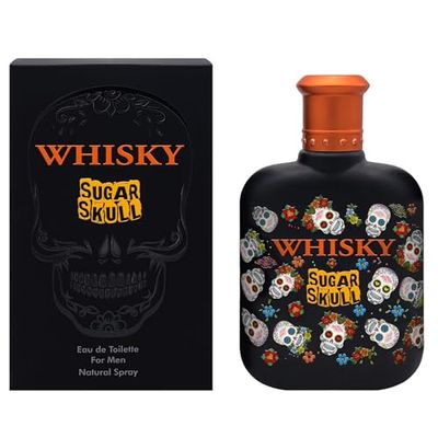 EVAFLORPARIS WHISKY SUGAR SKULL Eau de Toilette 100 ml Perfume Spray Män Perfume, 520 g