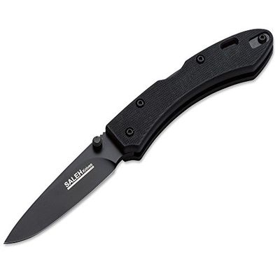 Saleh fickkniv, svart, one size