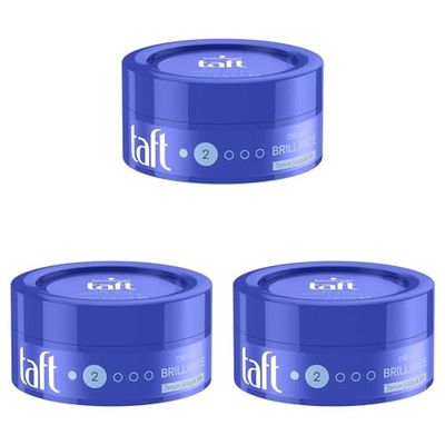 Schwarzkopf Taft Cire Coiffante Cheveux, 75ml (Lot de 3)