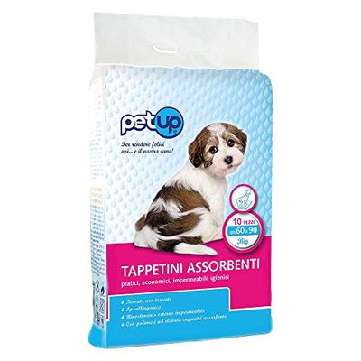 Petup Absorberende vloermatten voor huisdieren, 10 stuks, 60 x 90 cm