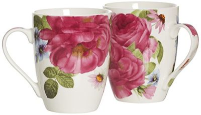Ritzenhoff & Breker Set di tazze da caffè, rosa, 2 pezzi, 312 ml