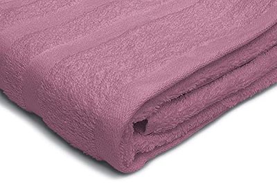 Home Linge Passion Serviette Unie 500 GMS 100% Coton 50 x 100 CM - Rose Poudre