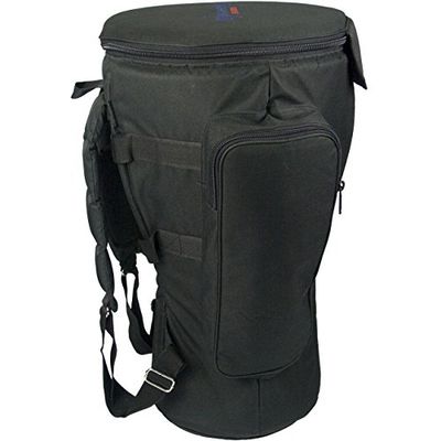 World Rhythm MDJ061 - Funda para djembé color negro (13")