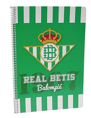 REAL BETIS BALOMPIE notitieboek foolscap