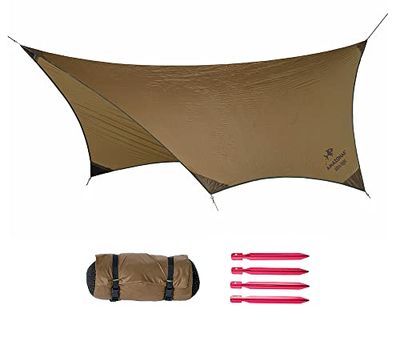 Amazonas Adventure, Tarp Unisex Adulto, Marrone, 340 x 280 cm
