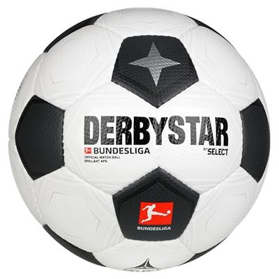Derbystar Bundesliga Brillante Aps Classic V23, Calcio Unisex, Bianco, 5