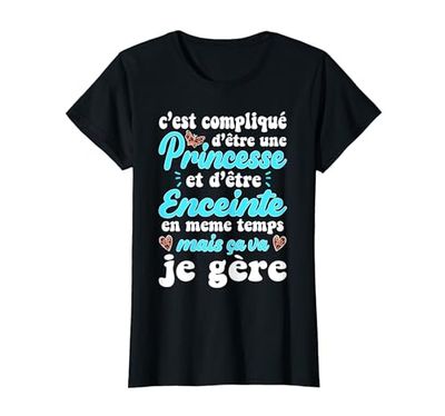 Annonce Grossesse Drôle Cadeau Enceinte Future Maman 2024 Camiseta