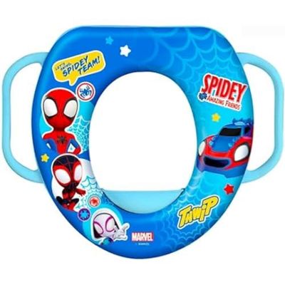 Lulabi Abattant WC Marvel Spidey avec poignées Standard, Medium