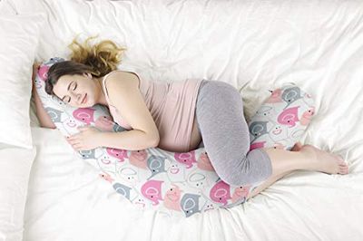 Kospu cuscino per allattamento con imbottitura da 170 cm cuscino laterale per letto xxl cuscino nuovo