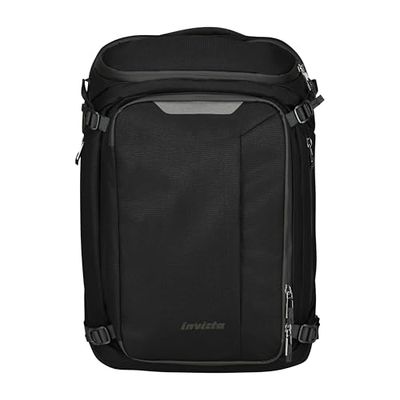 Invicta Campus M Sac à dos Campus M Unisexe - Adulte, Noir, Taglia unica, Professionnel