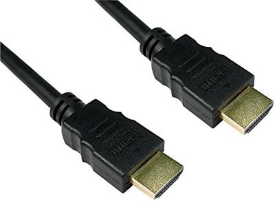 Pro Signal Cavo HDMI ad alta velocità 4K UHD con Ethernet, maschio a maschio, contatti placcati oro, 2 m, nero