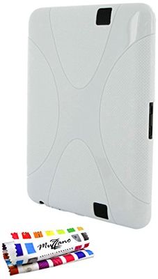 Muzzano Protezione Ultra Sottile Amazon Kindle Fire HD Protezione Antiurto Ultime, Protezione Anti-Urto Elegante e duratura per Il Vostro Amazon Kindle Fire HD Bianco Bianco Motivo a X