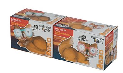 Edco 871125292698 luce solare 2 ass PR FOX, Multicolore