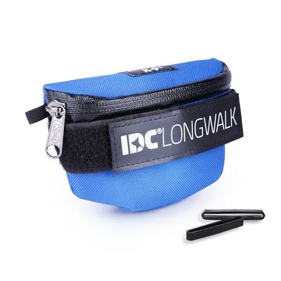 Julius-K9 Bolsa Lateral Universal IDC para Arnés IDC Longwalk, 1 Pieza, Tamaño: Pequeño, Azul