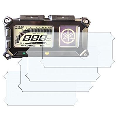 Speedo Angels SAYA122 Dashboard Screen Protector for YAMAHA FJ-09 Super Tenere (2015+), 2 x Ultra Clear & 2 x Anti Glare