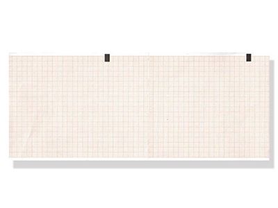 Gima 33020 Paquete de papel térmico ECG, rejilla naranja, 108 x 140 mm