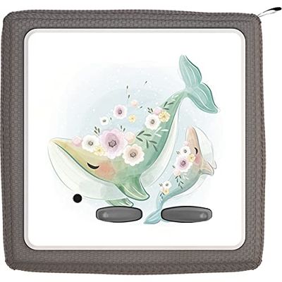 Coverlounge film adatto per il Toniebox | Adesivo pellicola protettiva | waale with flowers