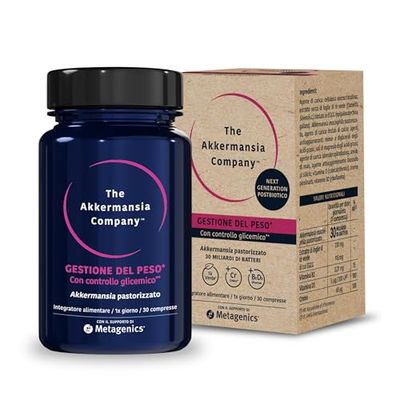Akkermansia Glicemia - Gestione del Peso con Controllo Glicemico - 30 Compresse