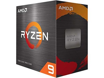 AMD Processor Ryzen 9 5950X (16 Cores/32 Threads, 105W DTP, Socket AM4, 72 MB de cache, tot 4,9Ghz klokfrequentie, zonder koeler)