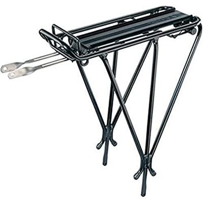 Topeak Rack + Ressort preto, Explorer-porta-bagagens para bicicleta, cor, S