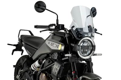 Puig 22188W Bulle New Generation Sport avec design aérodynamique et finition premium pour moto, Transparent