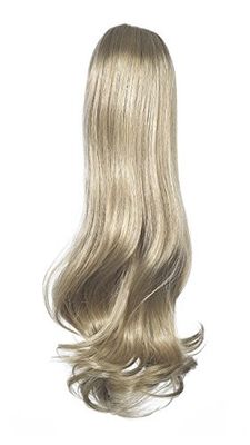 Love Hair Extensions Victorian Crocodile Clip Ponytail. Colour 18 / 22 - Ash Blonde mixed with Beach Blonde