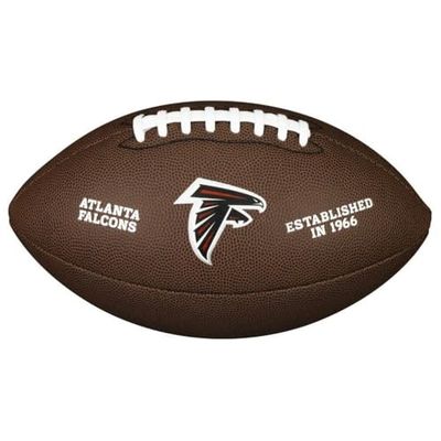 Wilson NFL Team Logo, Ball Unisex-Adult, Brown, Official