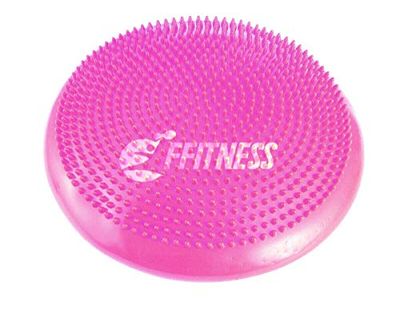 FFitness Balance Cushion Proprioceptief kussen, home fitness accessoire voor balans, stabiliteit, proprioceptie, roze, eenheidsmaat