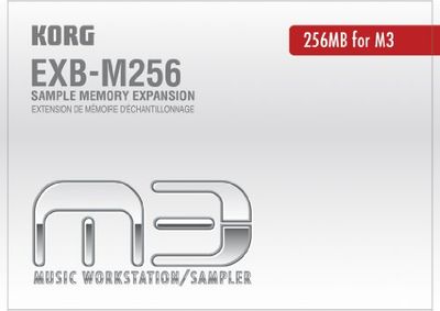 Korg EXB-M256 geheugen EXB 256 MB