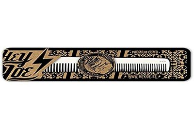 HEY JOE! - Peigne En Aluminium De Qualité Supérieure | Peigne En Aluminium Professionnel Pour Les Détails De Coupe Sur Les Pattes, La Nuque Et Les Zones Hautes | Taille: 175 x 27 x 2 mm